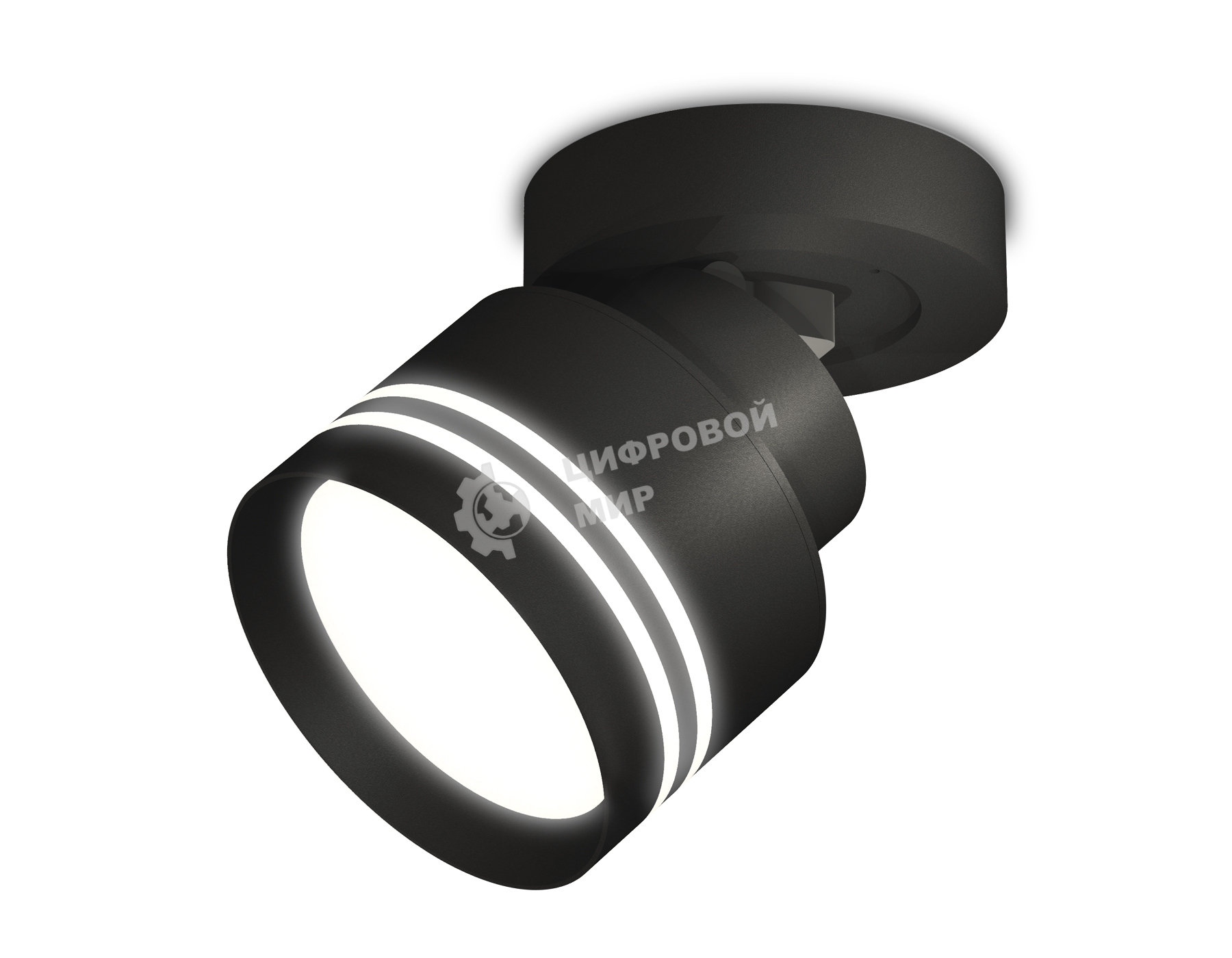 Светильник Ambrella Light XM8102026 SBK/FR черный песок/белый матовый GX53 (A2229, A2106, C8102, N8478)
