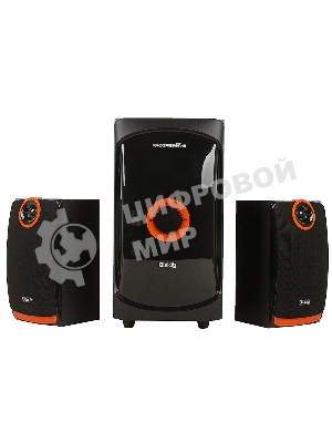 Акустическая система Dialog Progressive AP-200 черный2.1, 30W+2*15W RMS, USB+SD reader