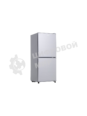 Холодильник OLTO RF-140C серебристый двухкамерный 90/48 л морозилка снизу, капельная система