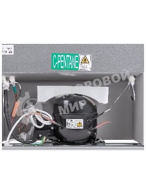 Холодильник Hyundai CT2551WT белый двухкамерный 166/40л морозилка сверху