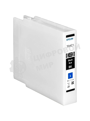 Картридж струйный Epson T04C (C13T04C140) черный (2900 стр.) для WF-C8190DW/WF-C8690DWF