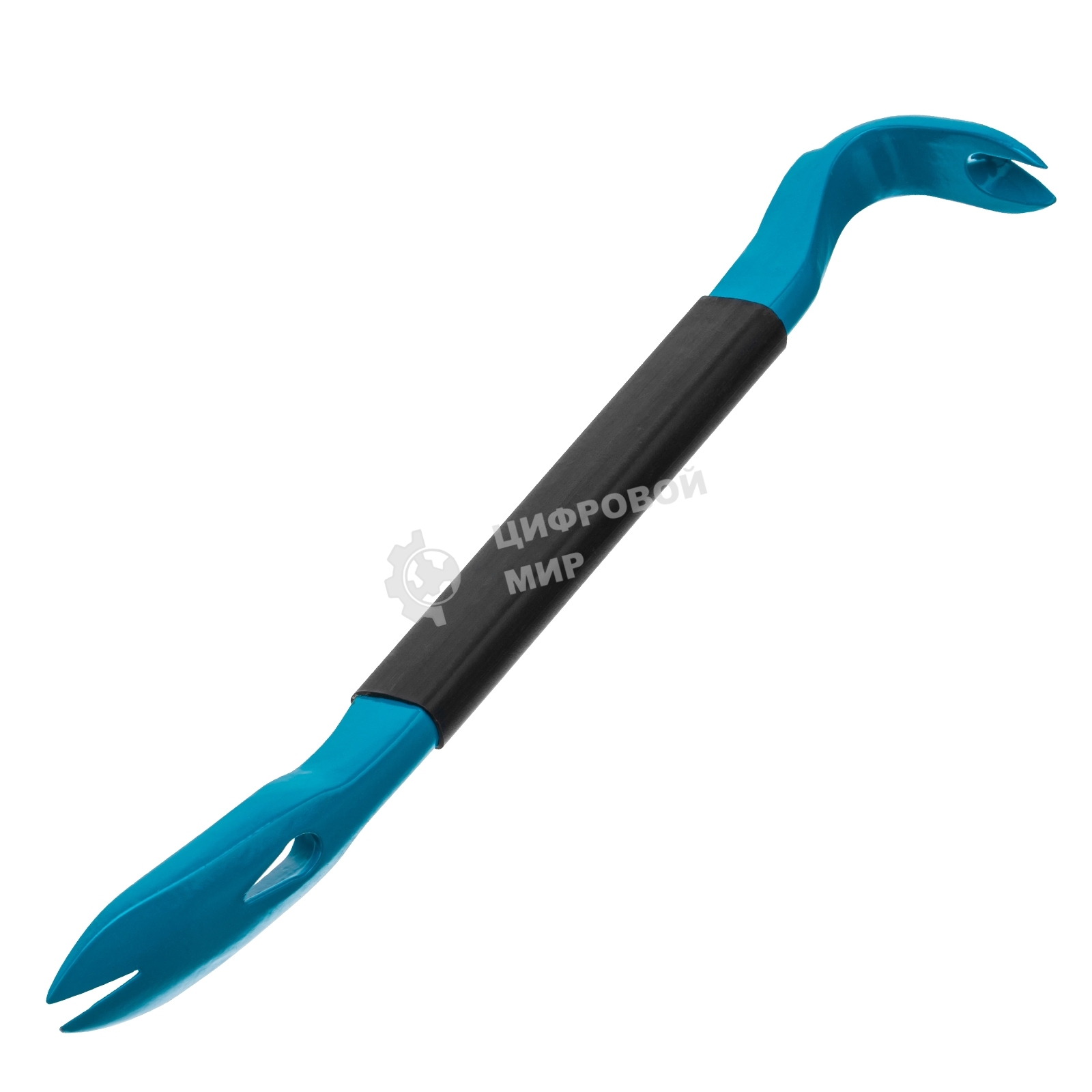 Лом-гвоздодер Gross обрезиненная рукоятка, 300x22x14 мм