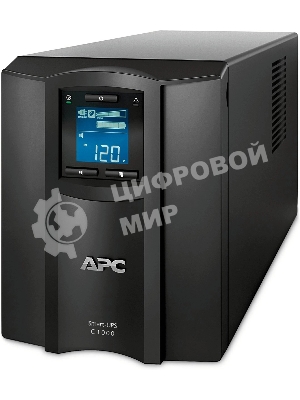 Источник бесперебойного питания APC Smart-UPS C SMC1000IC 600Вт 1000ВА черный