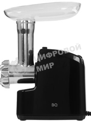 Мясорубка электрическая BQ MG2005 черный, 1200 Вт, 2.0 кг/мин, реверс, насадки - 2