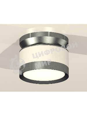 Светильник Ambrella Light XS8101070 SWH/PPH белый песок/графит полированный GX53 (N8919, C8101, N8133)