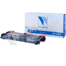 Картридж NVPrint совместимый Brother TN-2275T для HL-2240R/2240DR/2250DNR/DCP-7060DR/7065DNR/7070DWR/MFC-7360NR/7860DWR/FAX-2845R/FAX-2940R (2600k)
