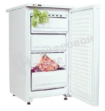Морозильная камера Саратов 154 (МШ-90), белый, 94 л, 4 ящика