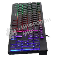 Клавиатура Oklick 550ML проводная, USB Type-A, чёрный