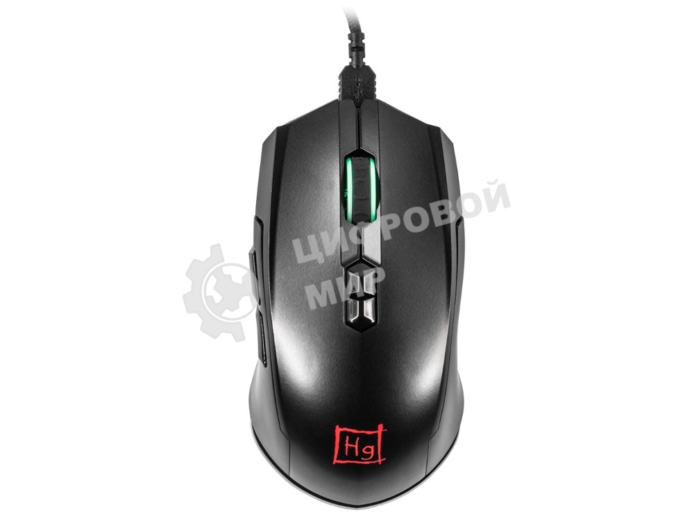 Мышь беспроводная Harper Gaming Spigot WGM-01 черный, 4000 dpi, радиоканал, USB, кнопки - 7