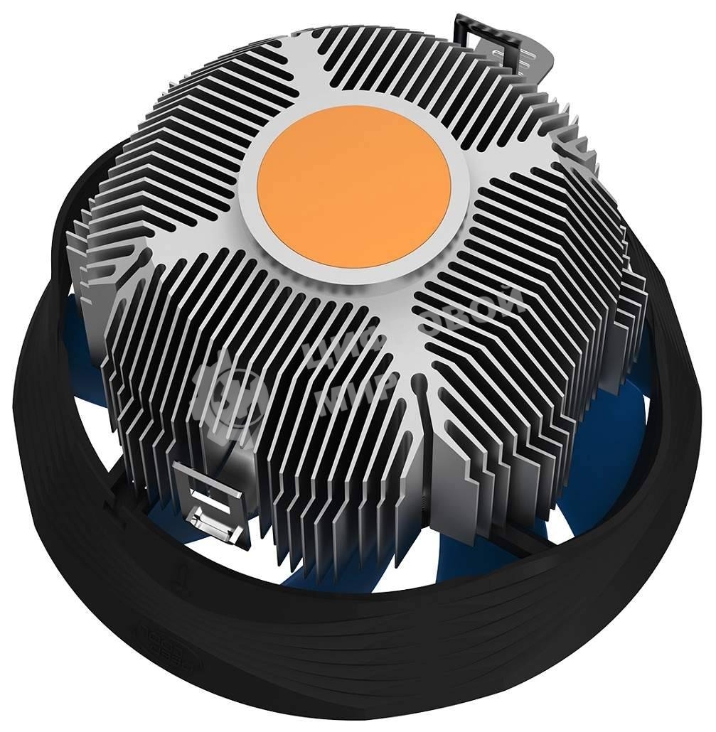 Кулер для процессора DEEPCOOL ARCHER BIGPRO серебристый/синий, 120 мм, алюминий/медь, 2000 об/мин, 29.7 дБ, 4 pin, 125 Вт, 70 мм