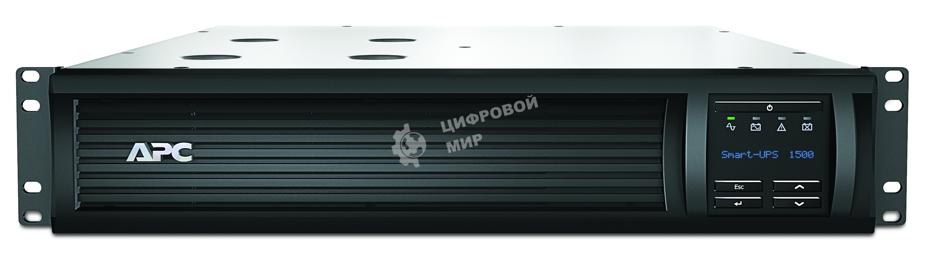Источник бесперебойного питания APC Smart-UPS SMT1500RMI2UNC 1000Вт 1500ВА черный