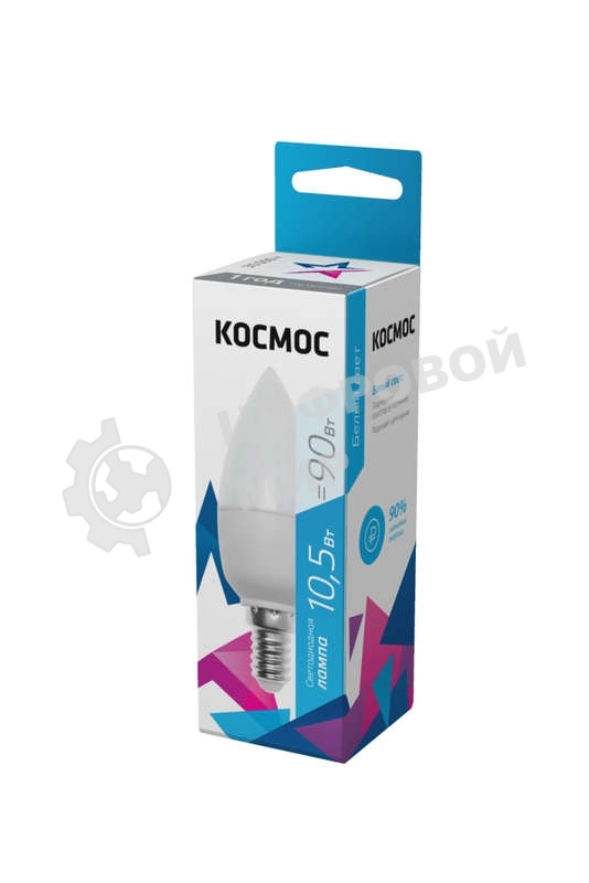 Лампа светодиодная Космос LED BASIC CN 10.5Вт 220В E14 4500К