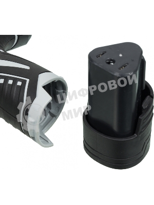 Дрель-шуруповерт Ресанта ДА-12-2ЛК, 12 В, 2 Ач, 40 Нм, щеточный