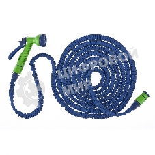 Набор Сибртех поливочный, растягивающийся шланг 15м, 7-реж пистолет, соед., адаптер