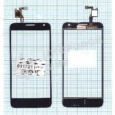 Сенсорное стекло (тачскрин) для Alcatel Idol 2 mini S 6036Y черное