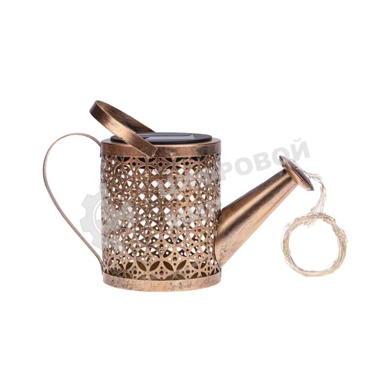 Светильник грунтовый Rexant Лейка, 3000К, встроенный аккумулятор, солнечная панель, коллекция Стамбул