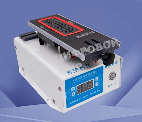 Поворотный вакуумный термостол, сепаратор с фиксатором под телефоны 270W