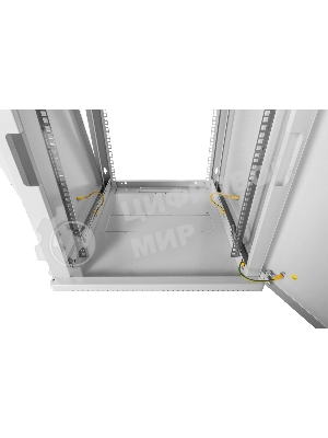 Шкаф ЦМО телекоммуникационный настенный сварной 12U (600 350) съемные стенки, дверь металл