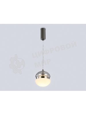 Подвесной светодиодный светильник Ambrella light LH11003 SM/FR дымчатый/белый матовый 20W 3000K D180*200