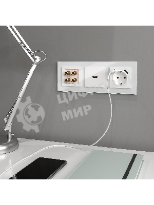 Розетка HDMI (белый)