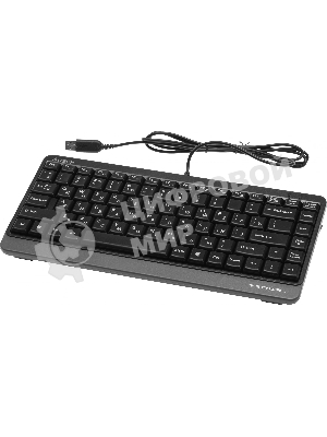 Комплект клавиатура+мышь A4Tech FStyler F1110 проводной, USB, 2000 DPI, чёрный/серый