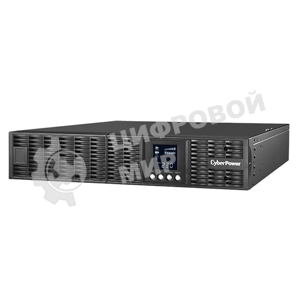 Источник бесперебойного питания Online CyberPower OLS1000ERT2U 1000VA/900W USB/RS-232/EPO/SNMPslot/RJ11/45/ВБМ (6 IEC С13)