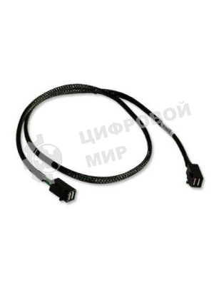 Кабель ACD-SFF8643-06M,INT, SFF8643-SFF8643 (HDmSAS -to- HDmSAS internal cable, w/SideBand), 60cm (аналог LSI00403, 2282200-R) (6705047-60)