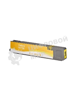 Картридж струйный Sakura F6T83AE (№973X Yellow) для HP, желтый, 110 мл., 7000 к.