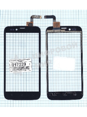 Сенсорное стекло (тачскрин) для Archos 50 Platinum MCF-050-0995-V2, черное