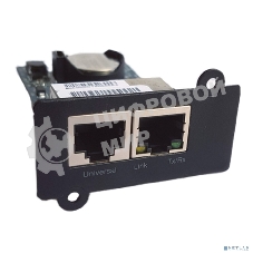 Карта SNMP удаленного управления РСК-ПМКАРД карта удаленного управления для 1-фазных ИБП СайберЭлектро (Изготовлено в РФ)