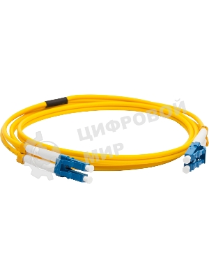Кабель Патч-корд LANMASTER LAN-2LC-2LC/SU-1.0 2x9/125 OS1/OS2 LC дуплекс-LC дуплекс 1м LSZH оранжевый