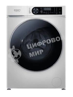 Стиральная машина Kraft KF-MDDS10123W белый, загрузка фронтальная 10.5 кг, 1200 об/мин, класс A+++