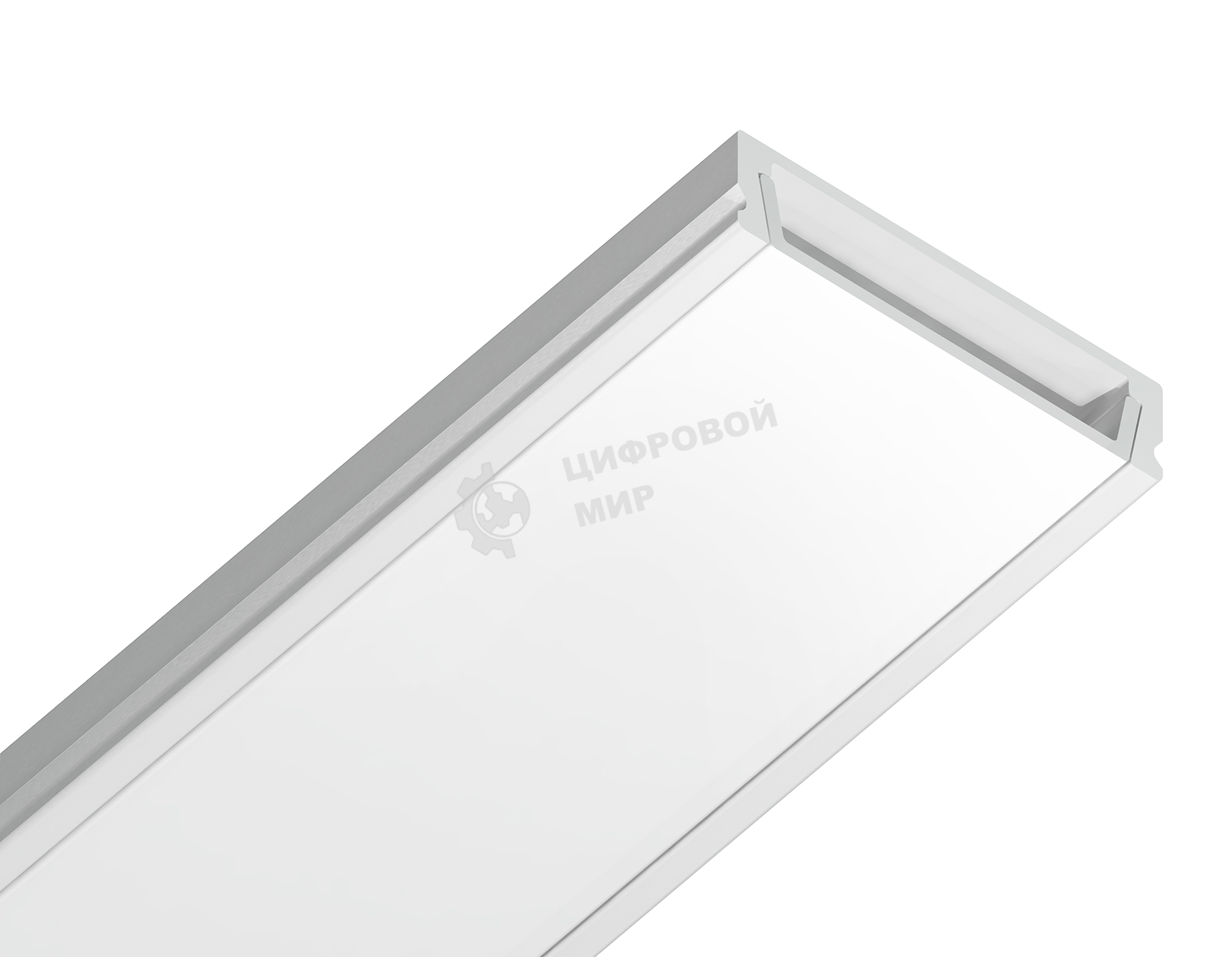 Алюминиевый профиль Ambrella light GP1800WH белый 2000*23.8*6