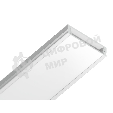 Алюминиевый профиль Ambrella light GP1800WH белый 2000*23.8*6
