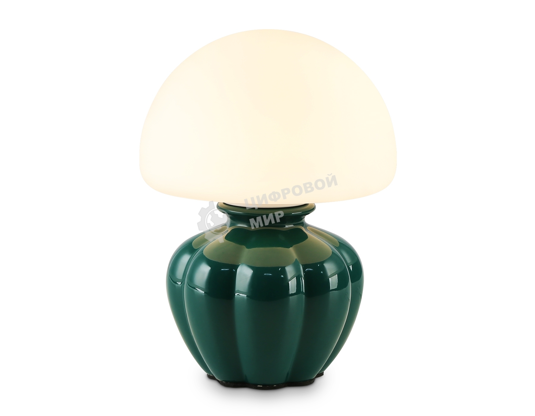 Настольная лампа Ambrella light LH53249 GN/WH зеленый/белый G9 max 28W D165*220