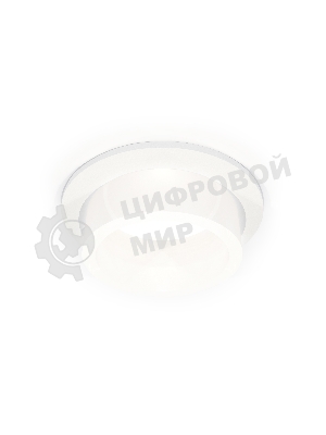 Комплект встраиваемого светильника Ambrella light XC6512066 SWH/FR белый песок/белый матовый MR16 GU5.3 (C6512, N6248)