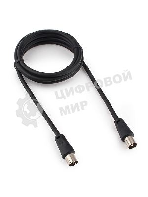 Кабель телевизионный Cablexpert Coaxial M/F, 1.8м