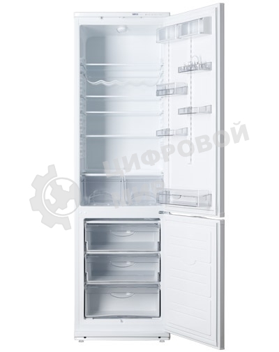 Холодильник Atlant ХМ-6026-031 белый двухкамерный 272/101л морозилка снизу