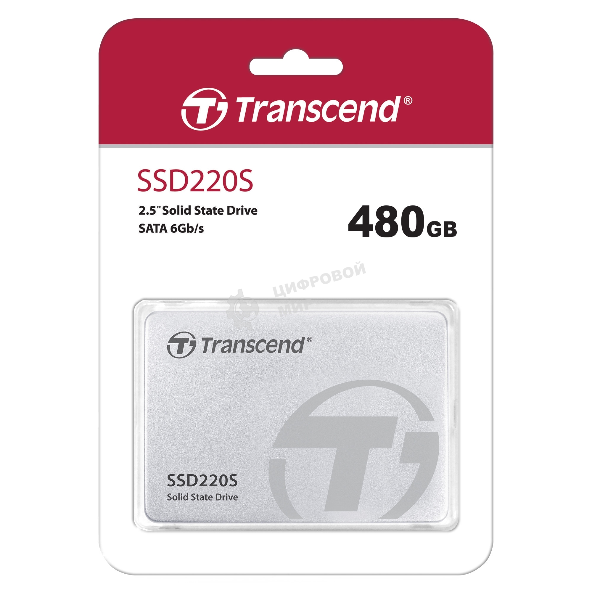 Накопитель SSD Transcend 220S, 480GB, 2.5