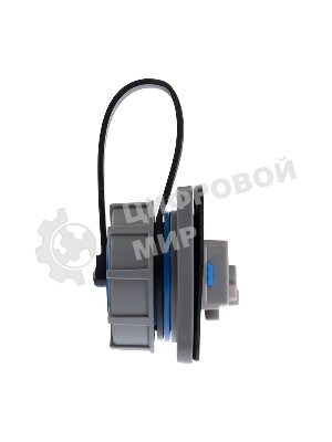 Розетка настенная Rexant фланцевая влагозащищенная с крышкой 16 А, 2Р+РЕ, IP68