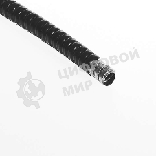 Металлорукав в ПВХ изоляции Р3-Ц-ПВХ-18 d18мм с протяжкой (уп.50м) Рувинил Р3-Ц-ПВХ-18