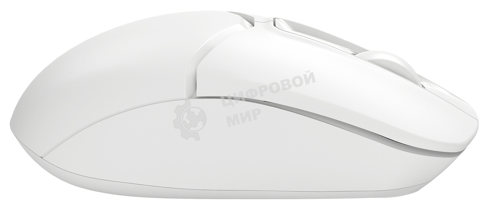 Мышь беспроводная A4Tech Fstyler FB12 белый, 1200 dpi, радиоканал, Bluetooth, USB, кнопки - 3