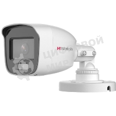 Камера видеонаблюдения аналоговая HiWatch DS-T500L 2.8-2.8мм HD-CVI HD-TVI цв. корп.:белый
