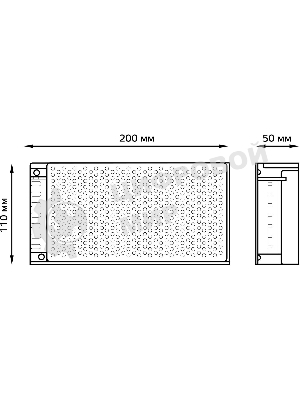 Блок питания Gauss LED STRIP PS 200-250W 12V