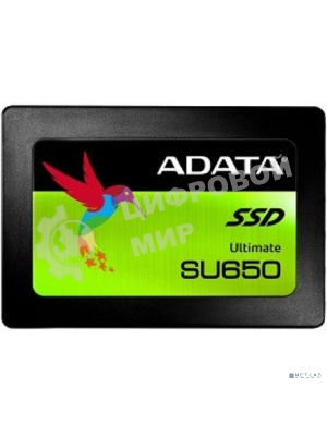 Накопитель SSD ADATA SU650, 240Gb, SATA III, 2.5