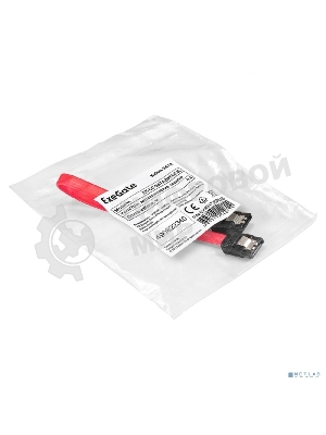 Кабель SATA ExeGate EX-CC-SATADATA-0.3L (7pin/7pin, металлические защелки, 0,3м)