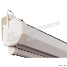 Экран с электроприводом Lumien Eco Control 244x244 см (раб. область 236х236 см) Matte White черная кайма по периметру 1:1