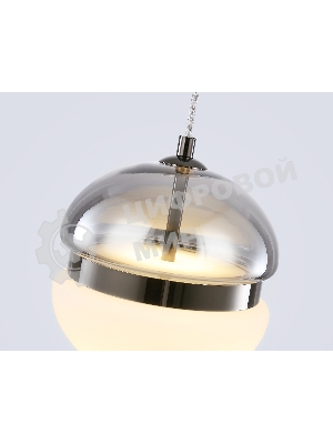 Подвесной светодиодный светильник Ambrella light LH11003 SM/FR дымчатый/белый матовый 20W 3000K D180*200