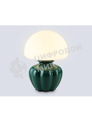 Настольная лампа Ambrella light LH53249 GN/WH зеленый/белый G9 max 28W D165*220