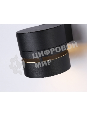 Светильник Ambrella light TN71073 BK черный GX53 max 12W 85*75*110